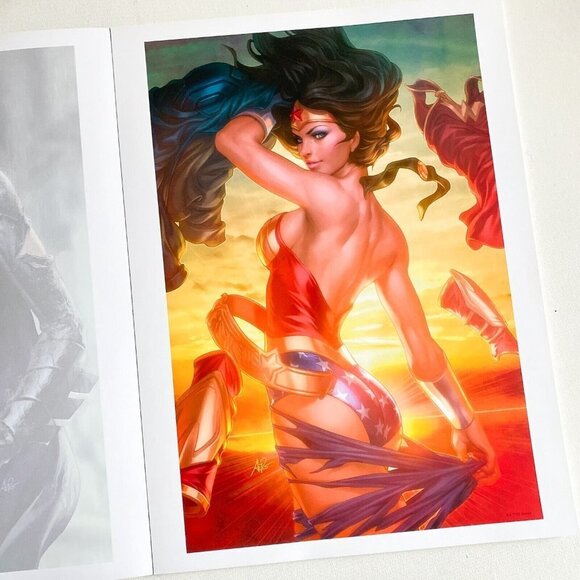 Stanley Artgerm Lau Complete Female Superhero Poster Portfolio 20 Posters - Picture 3 of 6